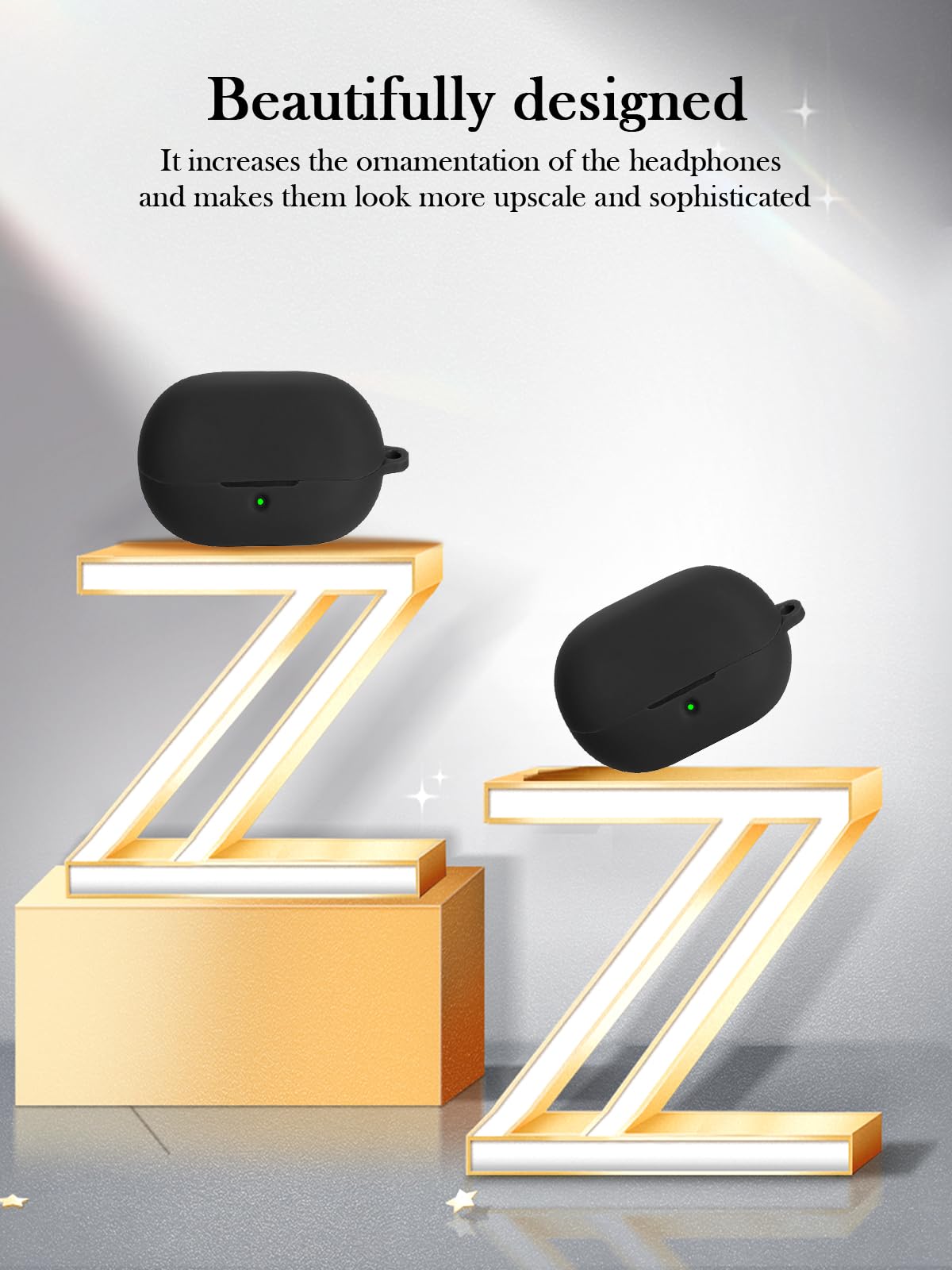 Amazon.com: Case for SoundPEATS H3 True Wireless Earbuds,Soft