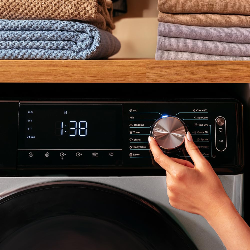 Cecotec Sèche-linge Pompe à Chaleur 10 kg Bolero Dresscode Dry 10355, Classe A++, 14 Programmes, Blanc