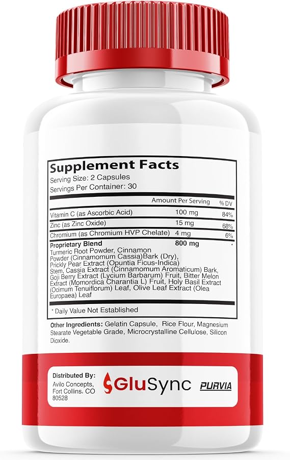 (5 Pack) GluSync Capsules - GluSync Capsules Advanced Formula Supplement, Glu Sync Pills for Maximum Strength Support, Glusync for Overall Wellness, GluSync Official Formula Made in USA (300 Capsules)