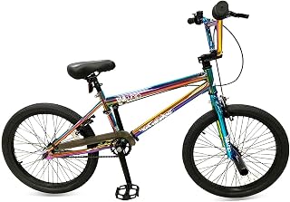 XN Tailwhip 20" Freestyle BMX, 25-9t Single Speed Gearing - Neo Chrome Jet Fuel