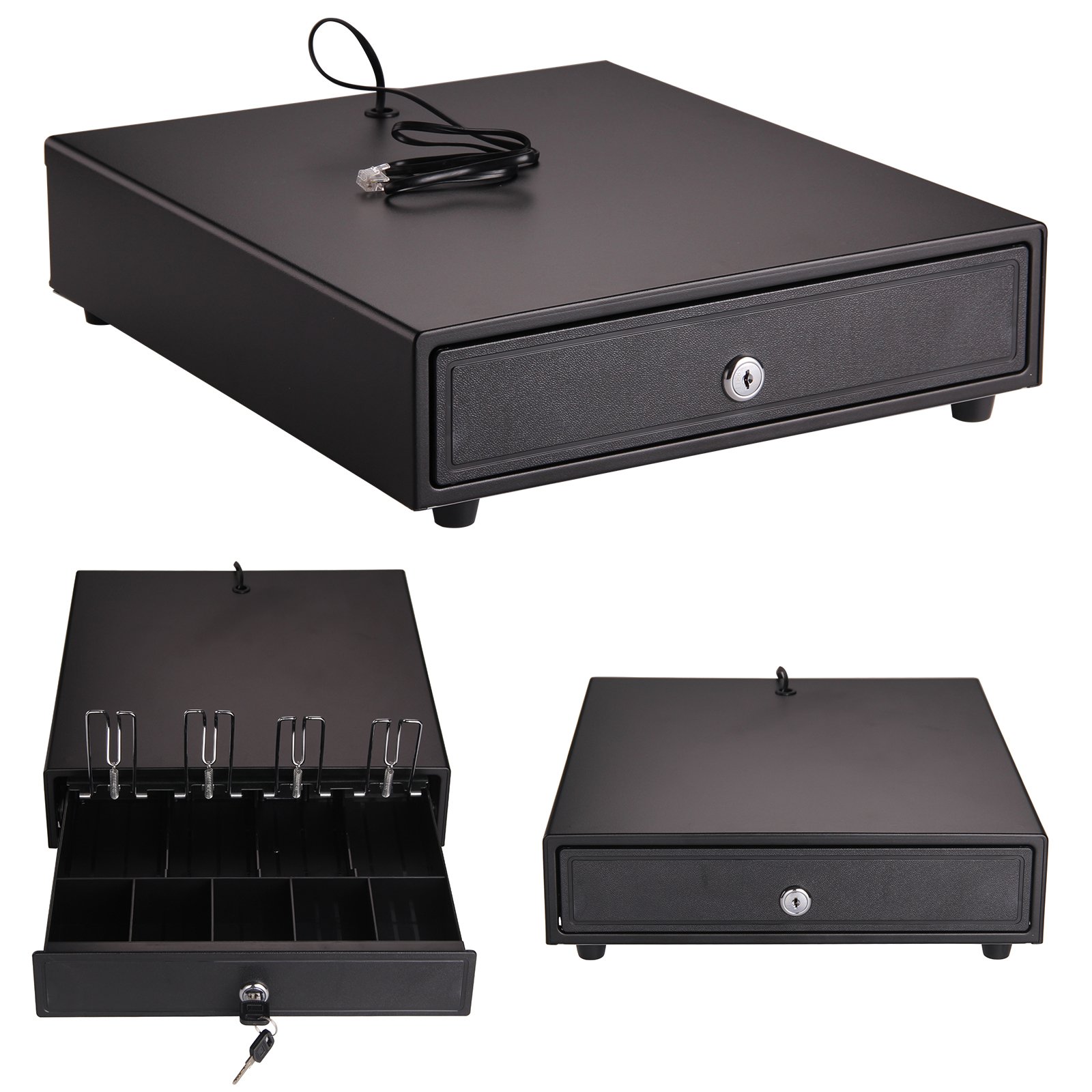 Buy AllRight Cash Drawer POS Cash Register Drawer 4 Bills and 5 Coins