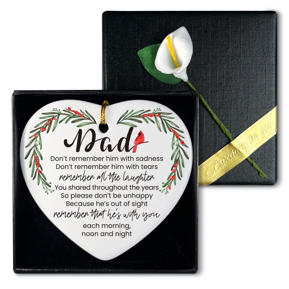 Buy Sympathy Keepsake Ornament Gifts for Loss of Father I Have an Angel