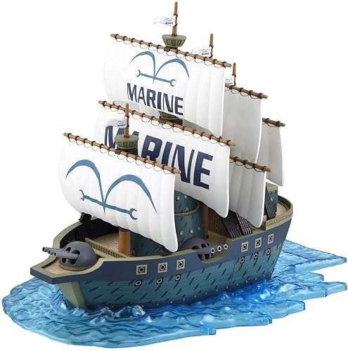 Bandai Hobby - One Piece - (2203040) 07 Marine Ship Grand Ship Collection Model Kit
