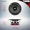 Parlante de rango completo DS18 ZXI-354 de 3.5" para auto con cono de Kevlar, 120 Watts, 4 Ohm (2 parlantes), negro 7