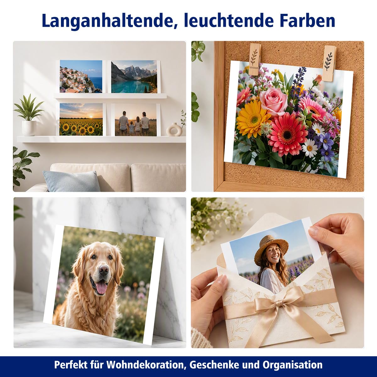 Kompatibel für Canon Selphy CP1500 Fotopapier CP1200 CP1300, KP-108in