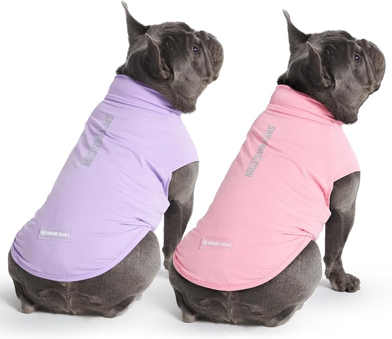 Camiseta para Cães Spark Paws com Proteção Solar UV SPF 30, Leve e Respirável DSTS3100924