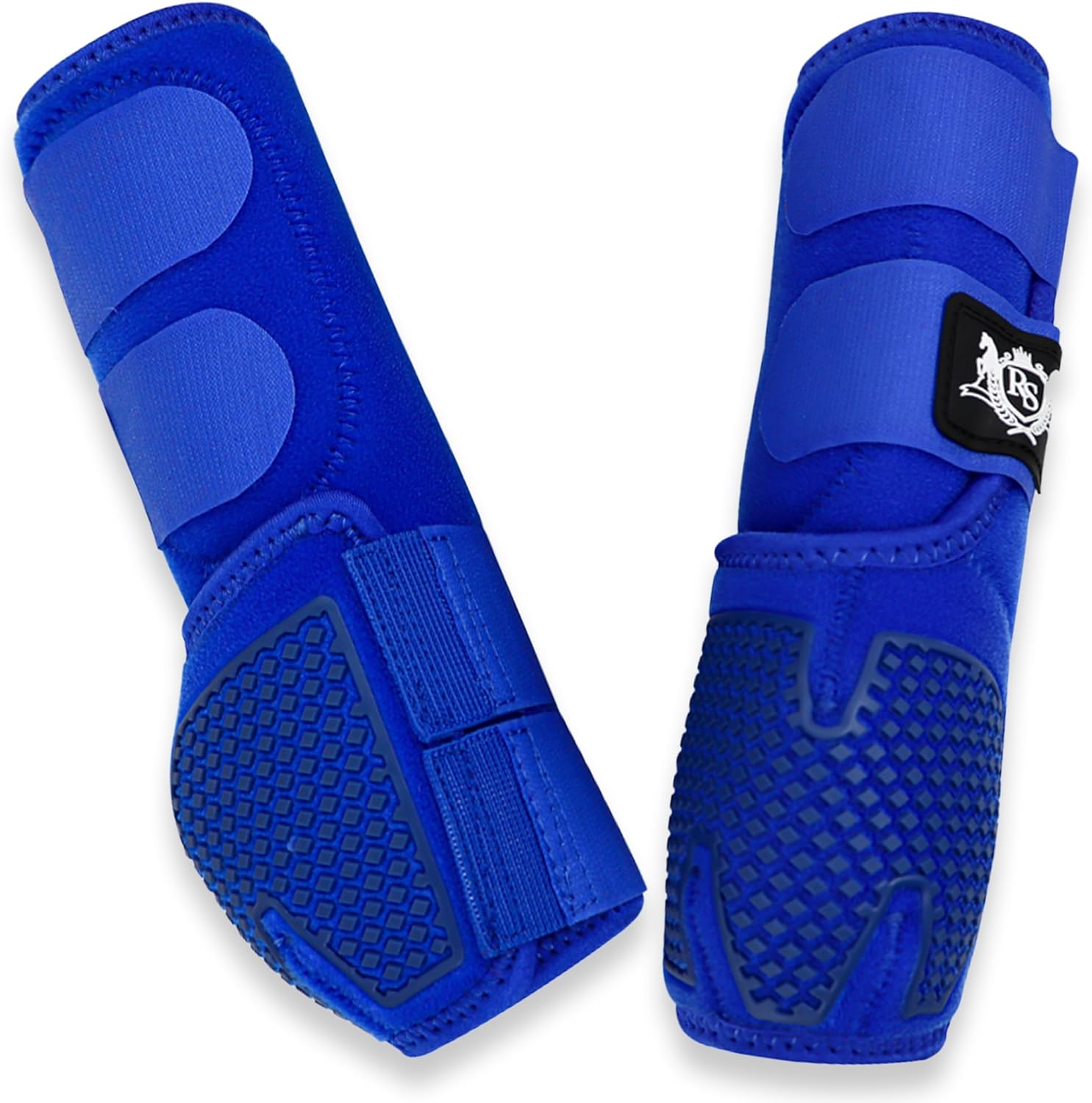RS Premium Design Horse Boots | Comfortable, Protective & Shock-Absorbing | Best for Jump Training & Trails | OK Fabric for Ultimate Flexibility