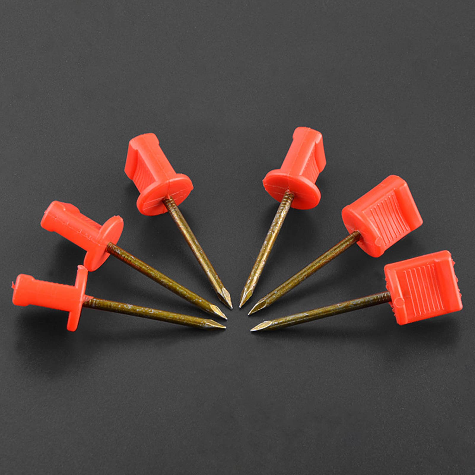 20 épingles Cible Tir à L'arc - Acier Manganèse - Longueur 2.59 Pouces - Pour Cibles Mousse Ou Paille