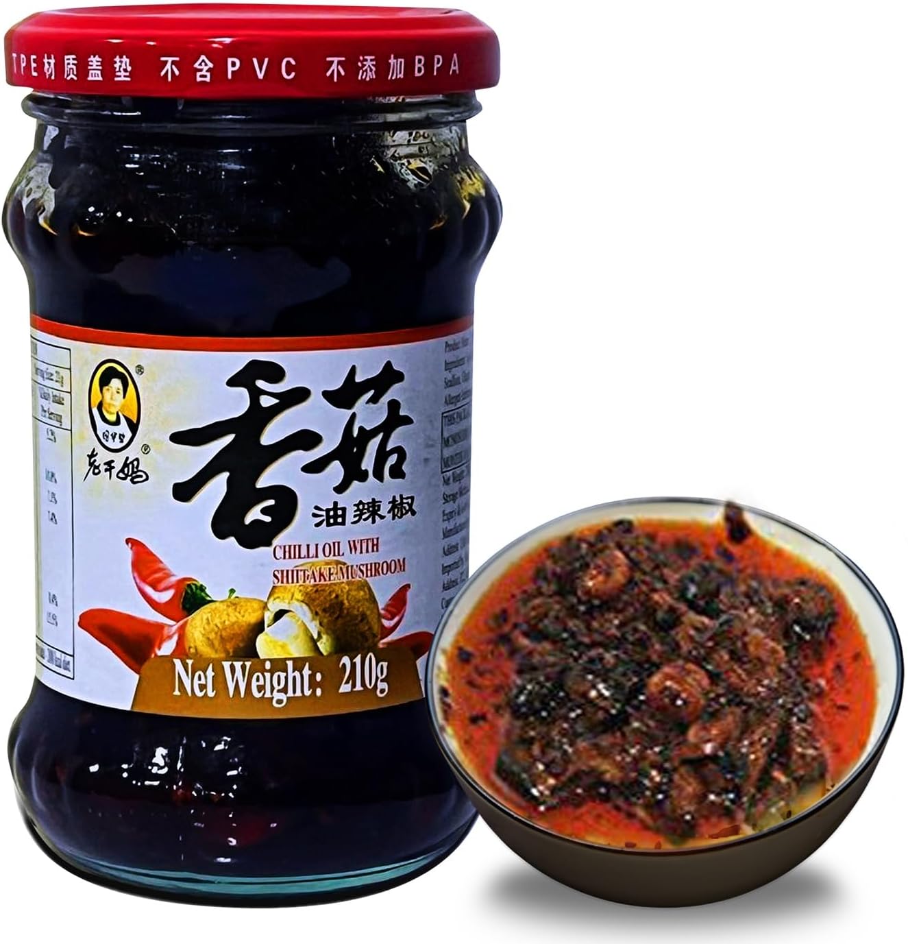 Chilli Oil with Shiitake Mushroom 210g