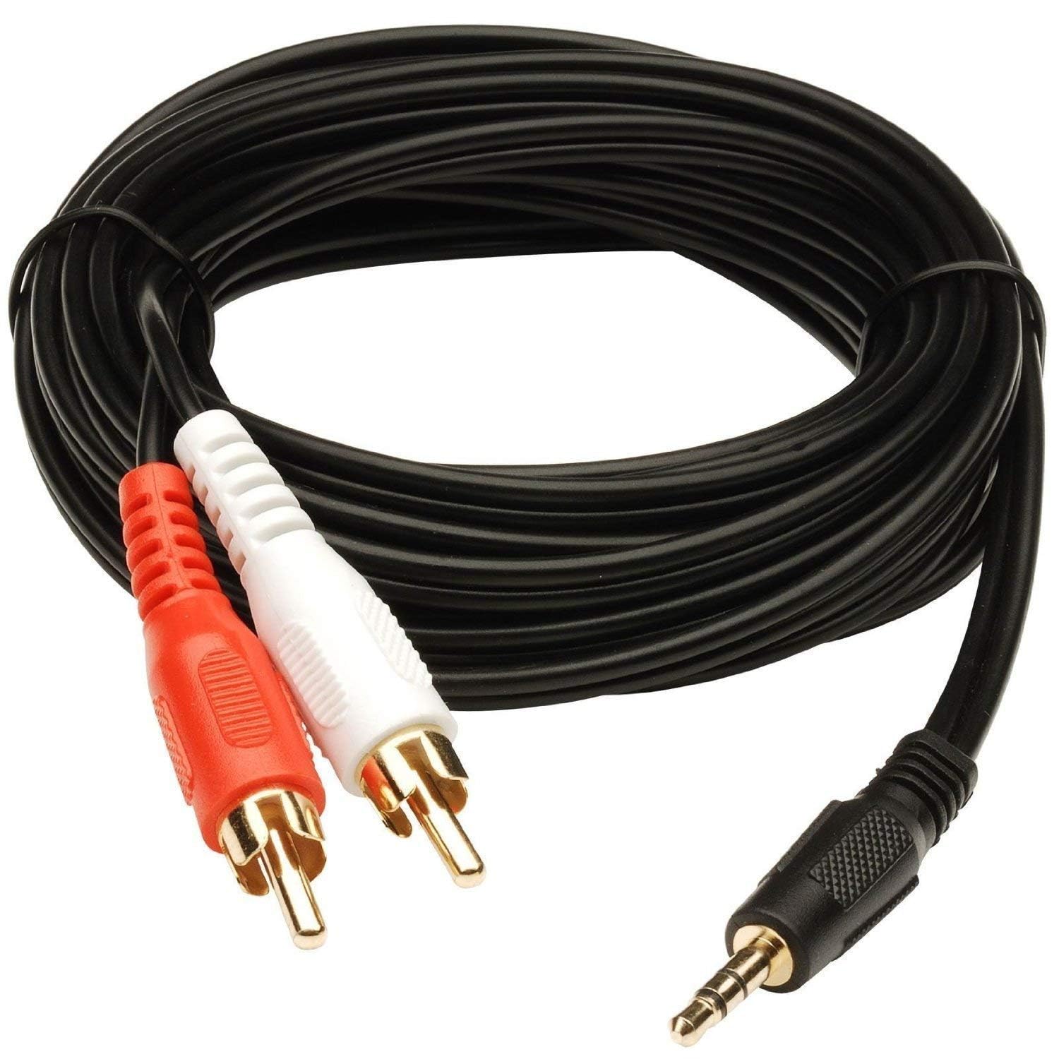 3.5mm to 2-Male RCA Adapter Cable (1.5 Meter) – AUX to RCA Audio Connector for Stereo, Speaker, TV & Audio Devices – Gold-Plated Plugs for Clear Sound Transmission-image-11