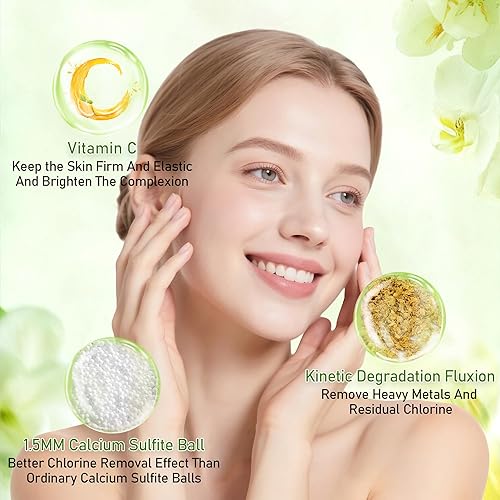 Miniatura 3 de Filtro de ducha de metal de alta calidad con vitamina C, material de acero inoxidable 304, agua blanda limpia, elimina el 99% de cloro, mejora tu