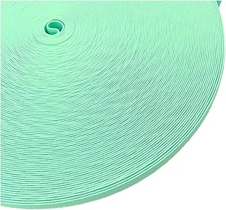 Bandas elásticas para costura, manualidades, bandas elásticas, banda elástica de 20 mm con agujero de botón trenzado, banda elástica, organizador de extensión, accesorios de costura (color: azul