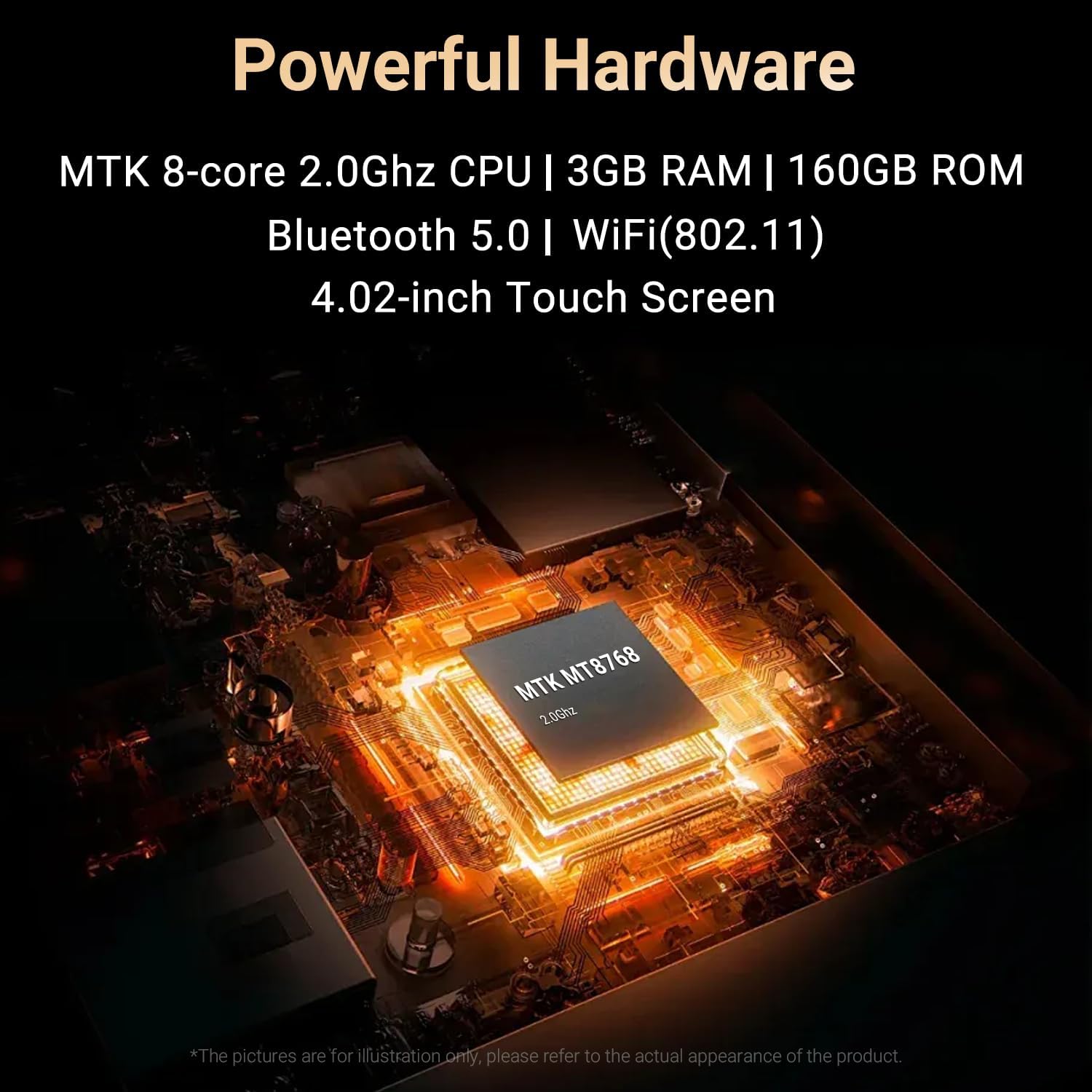 Aiworth MA567 MP3 Player internal chip