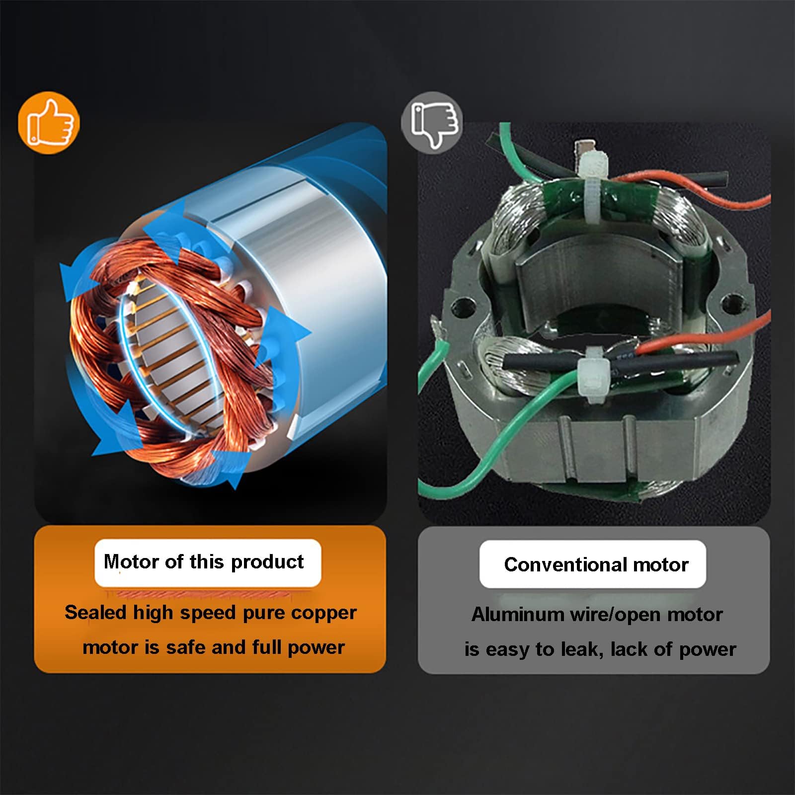 Ventilatore a tubo cilindrico da parete per cappa aspirante industriale per cucine e magazzini - Potente ventilatore portatile da 1400 giri/min per cabina di verniciatura - Esplosione assiale affidab