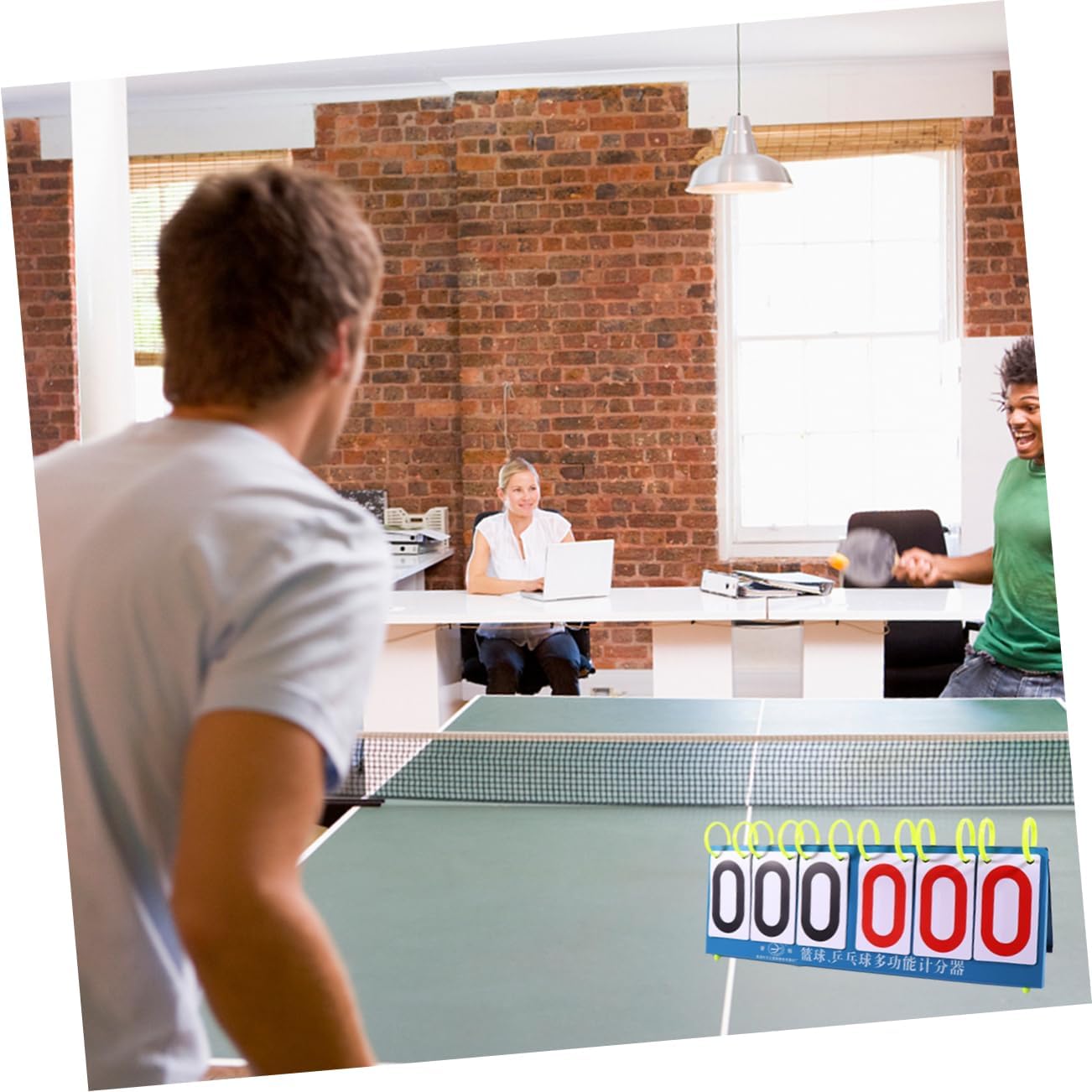 Basketball Game Scorer Table Scoreboard Flipper Score Keeper for Sports Easy to Read