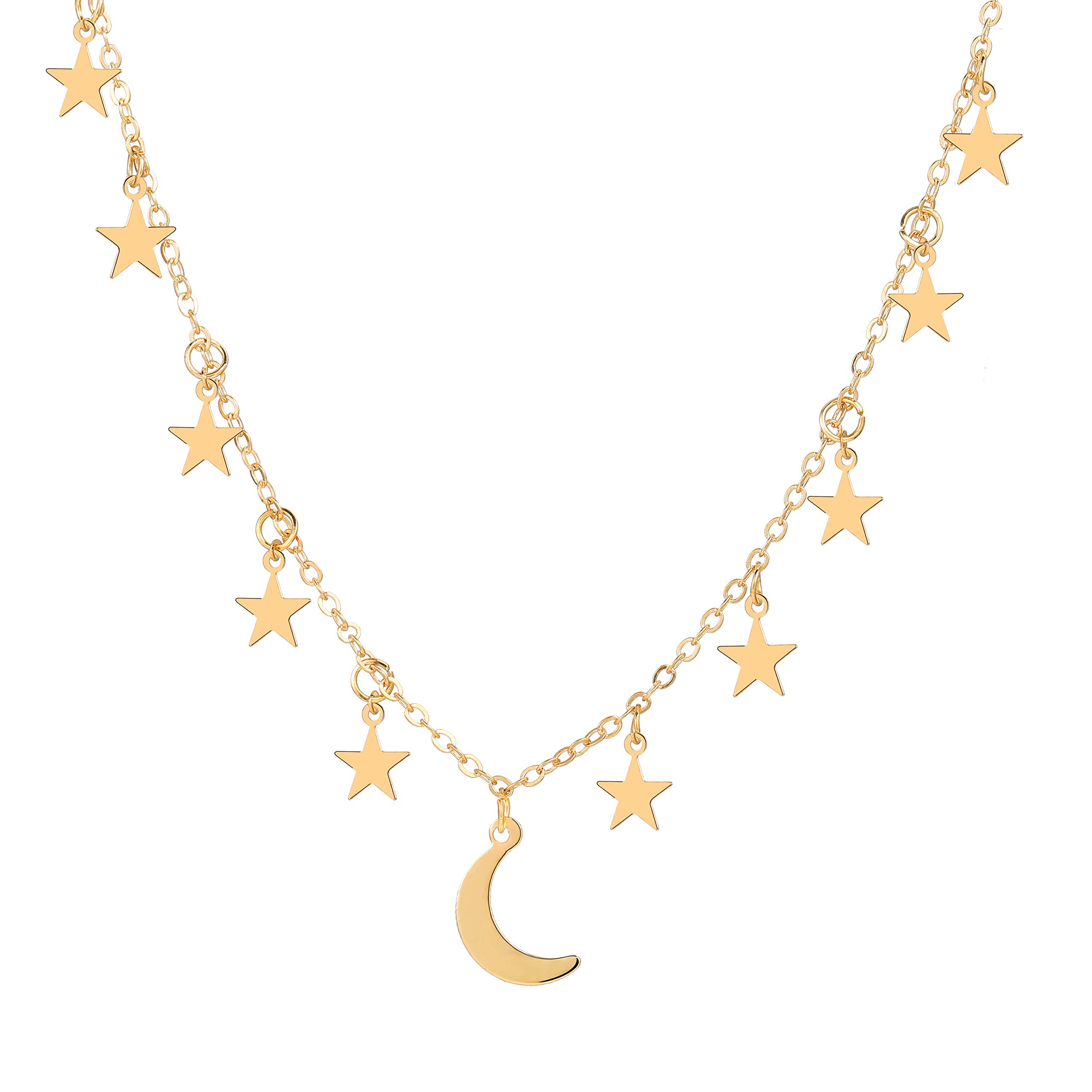 Shining Diva Fashion Latest Multilayer Western Neckpiece Neck Chain Necklace for Women and Girls (12244np) (B08PPQPBP1) Amazon Price History, Amazon Price Tracker