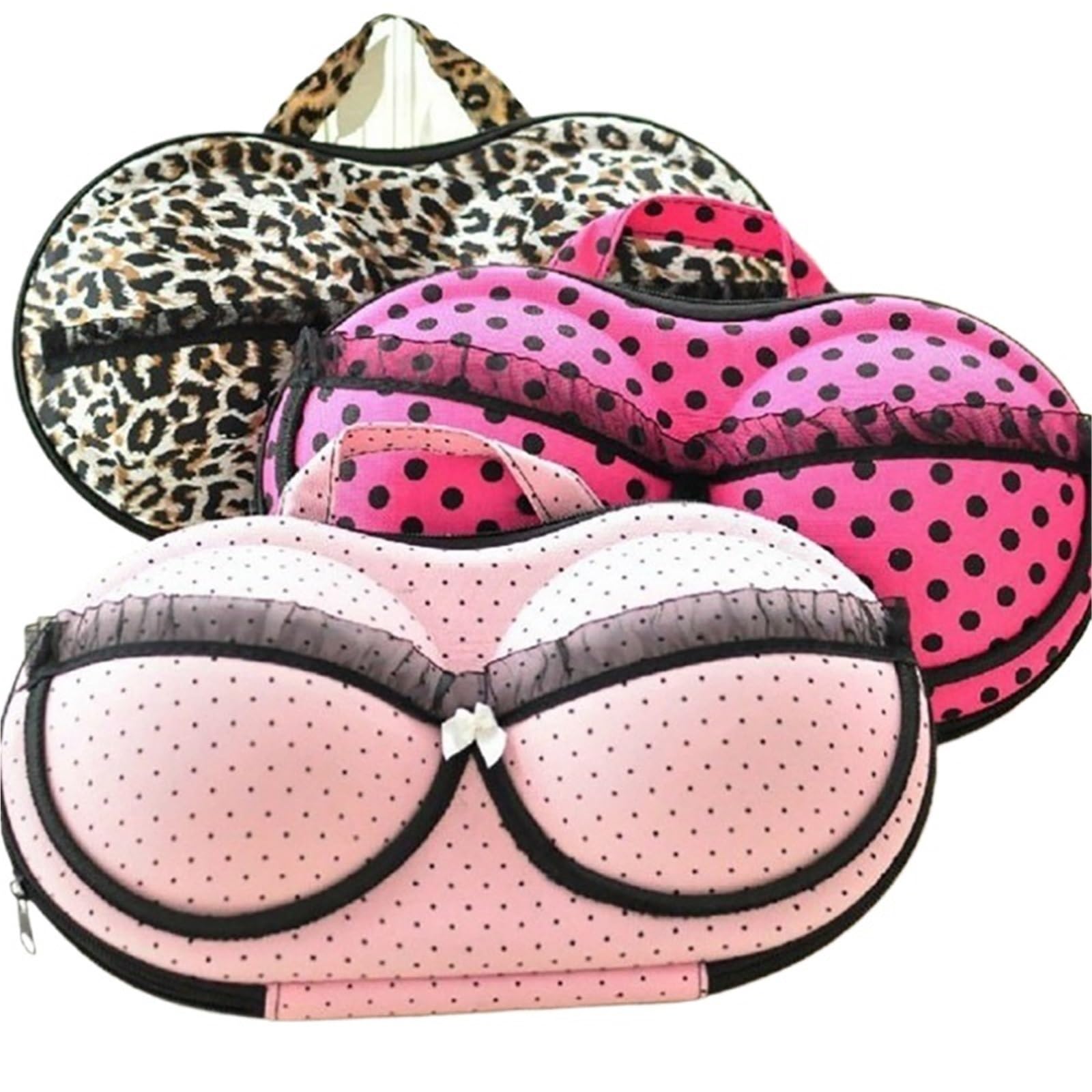 Organizzatore per cassetti della Biancheria Intima, Scatola Porta Calze, Reggiseno, Lingerie Portatile per Donna e