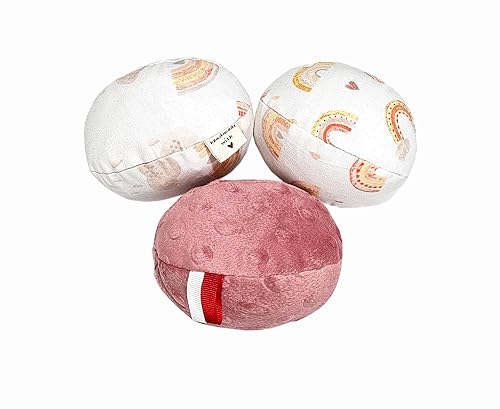 Miniatura 8 de Handmade Mamaroo Balls Replacement Toy Balls for Mamaroo 4moms swing Removable Toy Balls with Crinkle Rattle Sounds