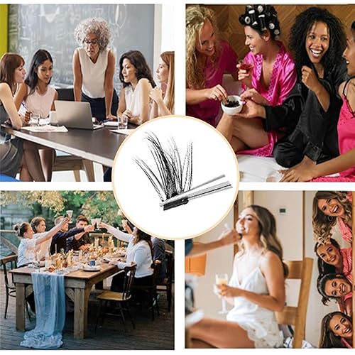 Miniatura 6 de KAWAII Manga Lash - 120 pestañas individuales, mezcla de rizos, extensiones de 0.35 a 0.47 pulgadas, pestañas postizas naturales de ojo de hada,