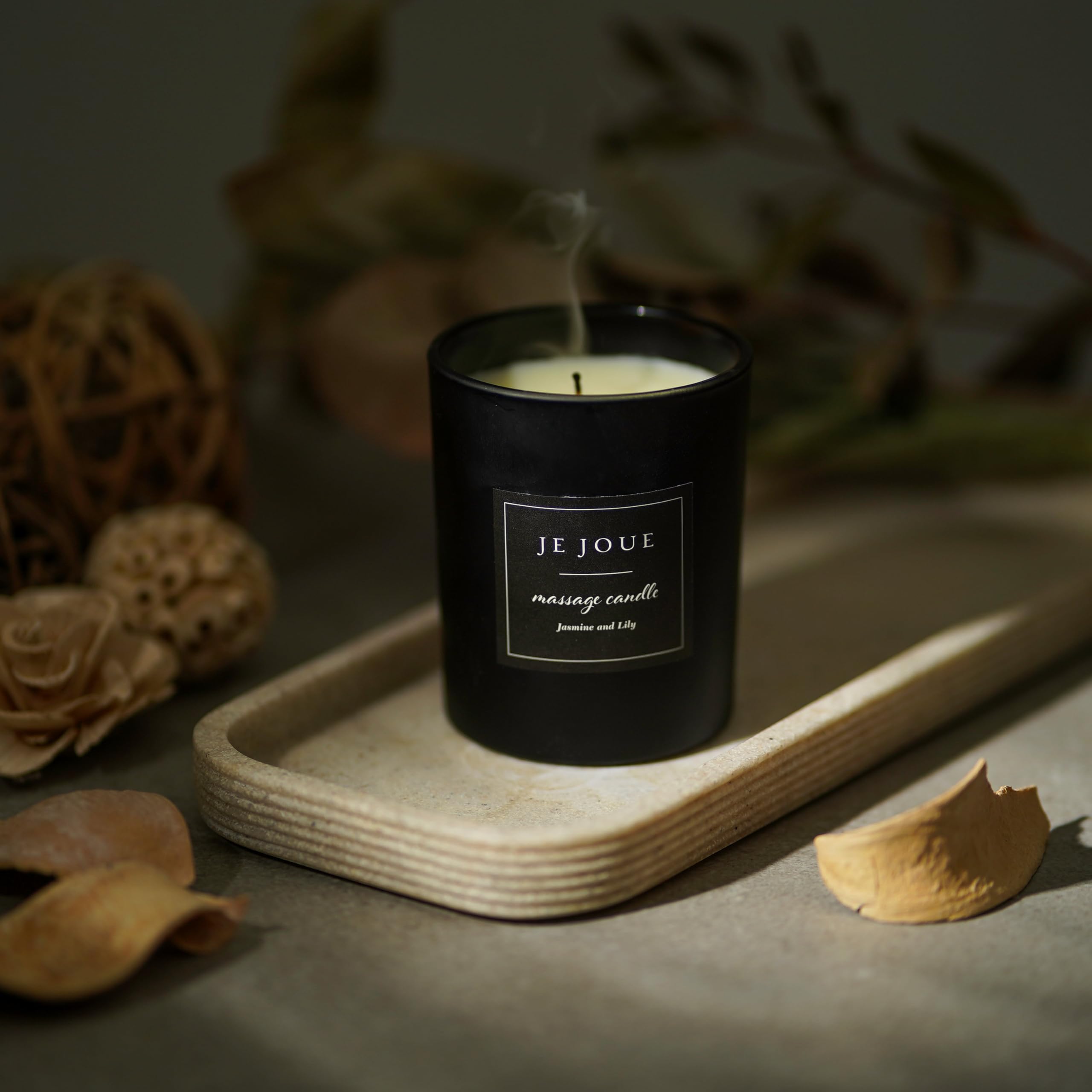 Velas De Aceite De Masaje Je Joue Jasmine Lily