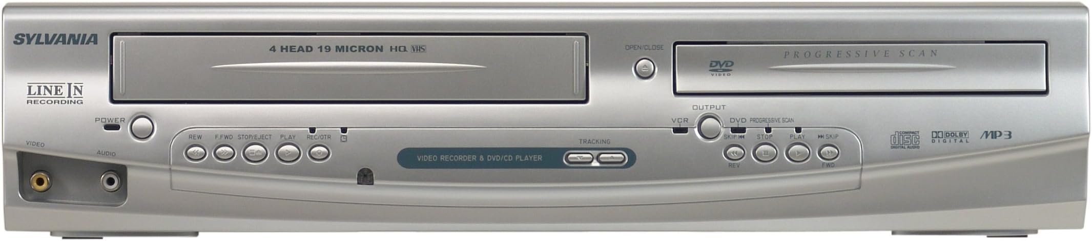 Sylvania DV220SL8 Tunerless Dual Deck DVD Player/VCR Combo