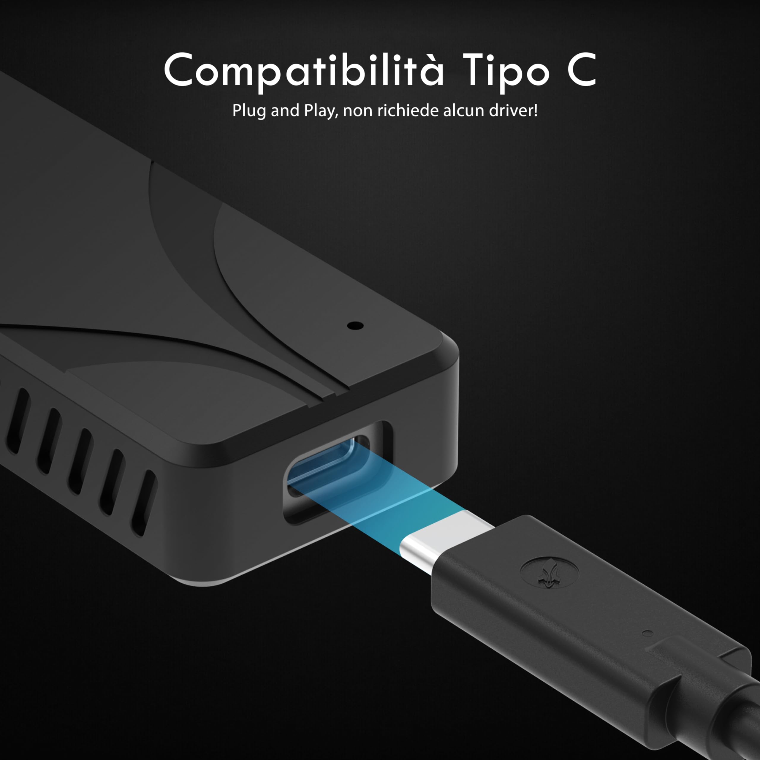 SABRENT SSD Esterno [2TB], Rocket Nano V2, Cavo USB 3.2 Gen 2x2 (SB-2TB-NAV2)
