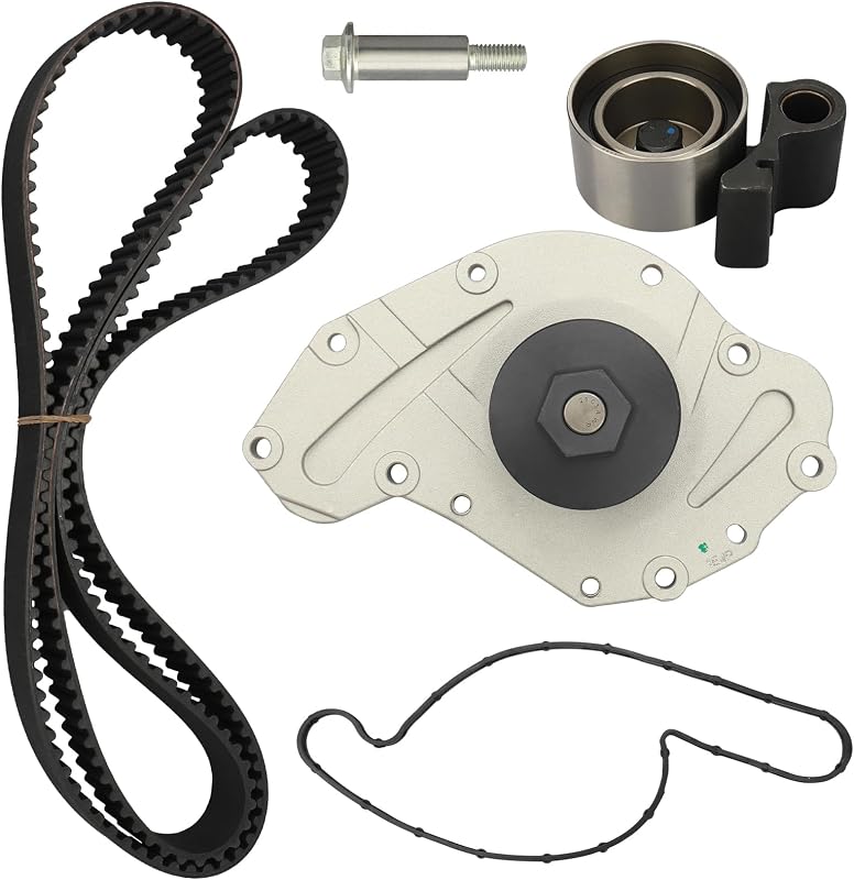 Kit de correia dentada com bomba d’água IRONTEK para Chrysler, Dodge e Volkswagen – 3 peças