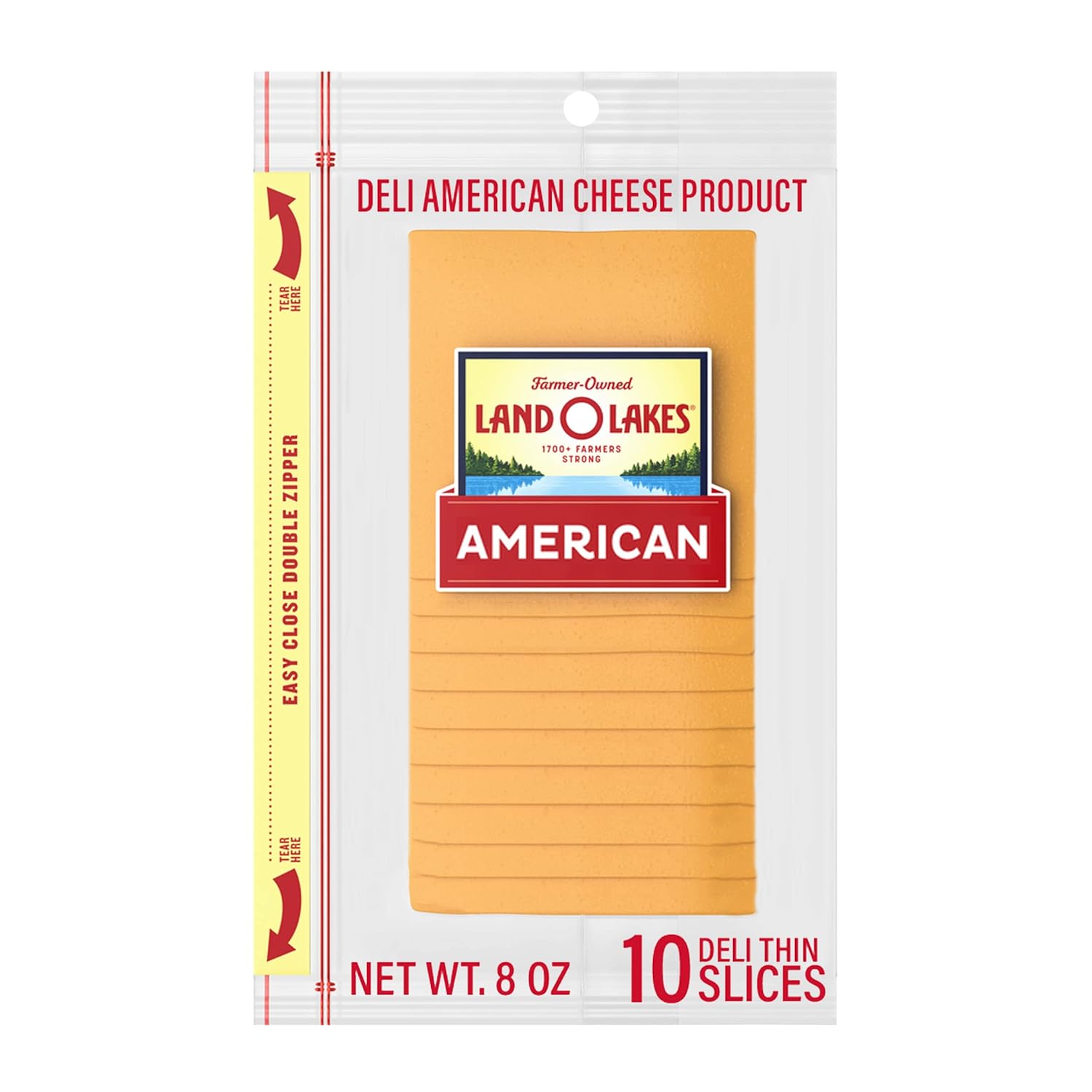Land O Lakes® Sliced Yellow Deli American Cheese Product