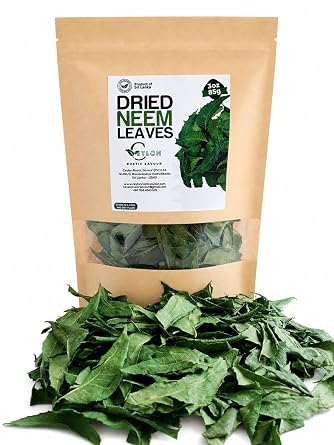 Neem Leaves Whole Naturally Grown Premium Leaf Pure Dry Fresh 3 oz / 85g Neem Tea