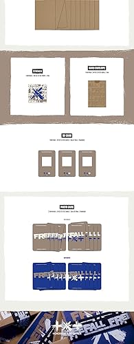 Miniatura 3 de TXT The Name Chapter  Freefall 3er álbum contenido+tarjeta fotográfica+pegatina+seguimiento sellado mañana X juntos (Weverse Álbumes A Version)