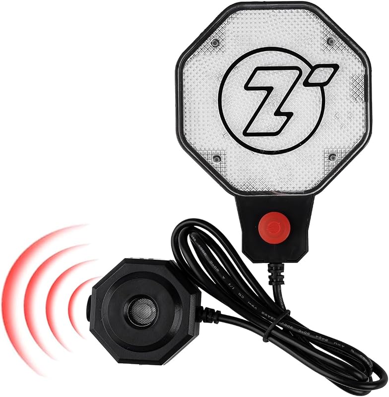 Garage Parking Sensor Ultrasonic Car Parking Stopper for Garage with Red/Yellow/Green LED Indicators –Adjustable Stop Distance 12" to 6.5 ft USB Powered Easy Install Wall-Mount System