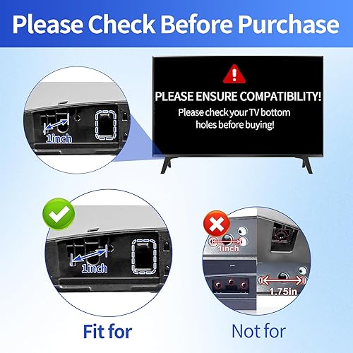 Miniatura 9 de Para patas de TV LG, patas de repuesto para soporte de TV Lg - 49 50 55 pulgadas para LJ UJ UK UM UN Series, para 55UK6500 55UM7300 55UN6900