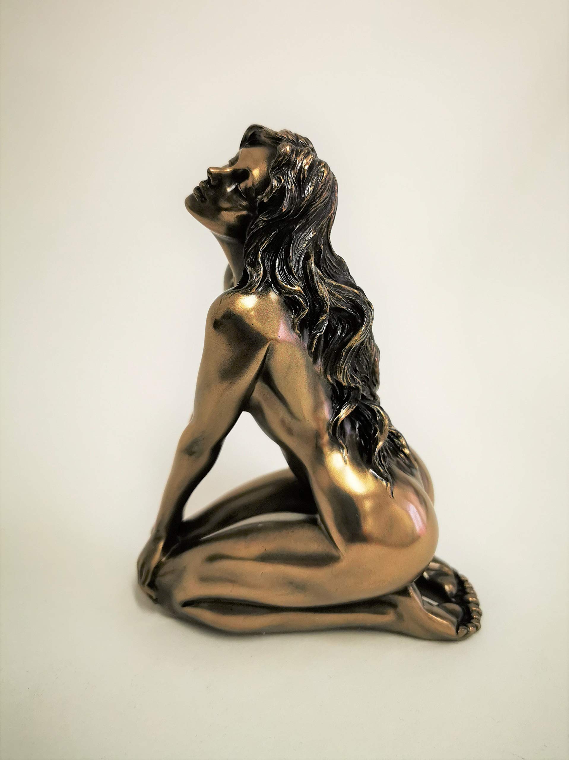 Image secondaire de Parastone Talk Nude Woman Figurine érotique femme à genoux