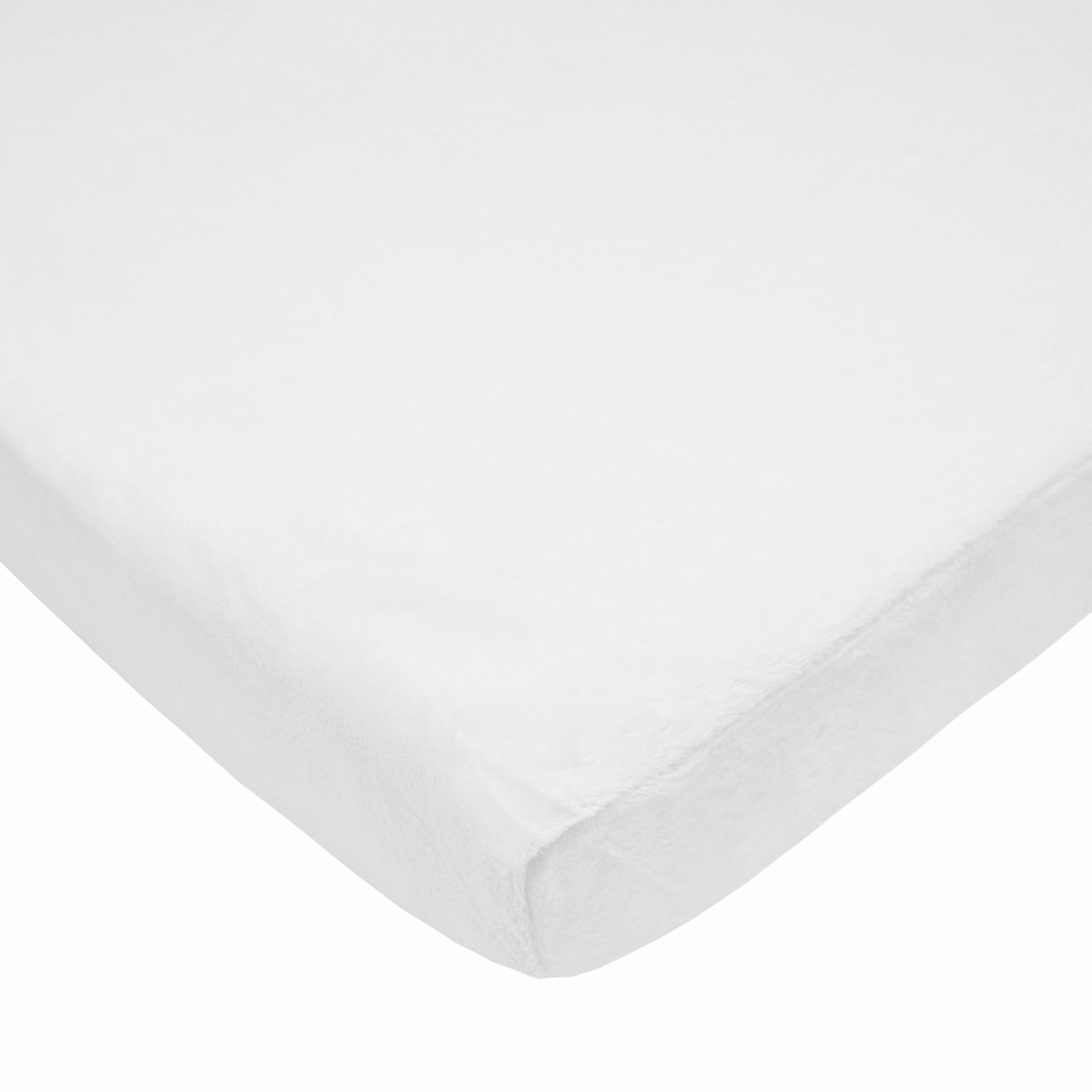 American Baby Company Heavenly Soft Chenille Fitted Mini Crib Sheet 24" x 38", Warm and Cozy Chenille Portable Sheet, Pink, for Boys and Girls, Fits Most Pack N Play Mattresses