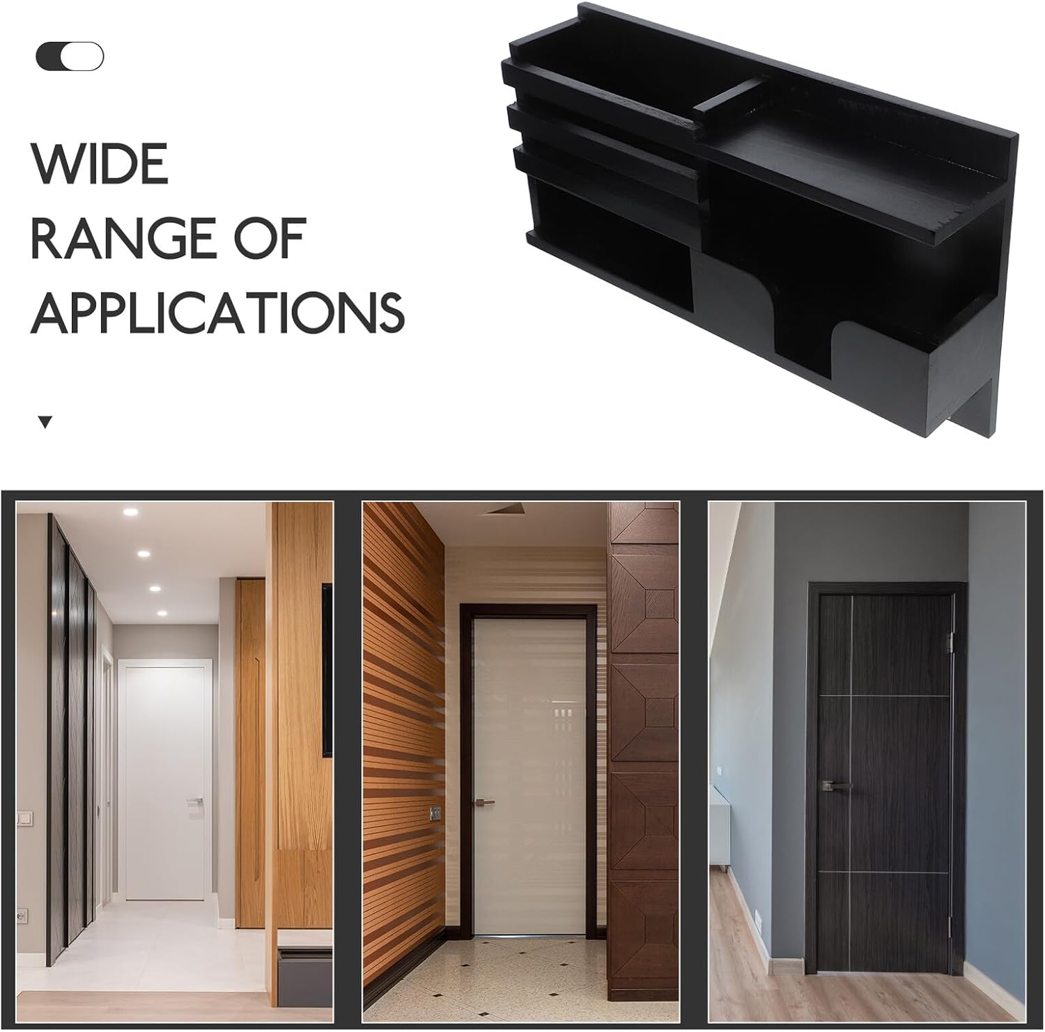 Wall-Mounted Wooden Key Holder and Mail Organizer with Hooks, Farmhouse Entryway Shelf for Home Storage and Wall Decor, Solid Wood Rack for Coat, Leash, and Umbrella Organization