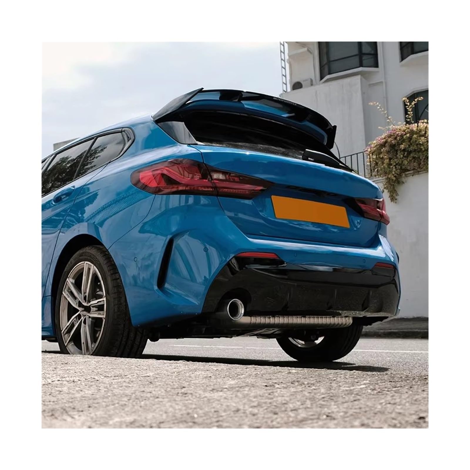 Alettone Posteriore Per BMW Serie 1 F40 M135i 128ti 118D Hatchback Spoiler 2019-2024 Baule Posteriore Ala ABS Fibra Carbonio Nero Lucido Spoiler Posteriore(Glossy Black)