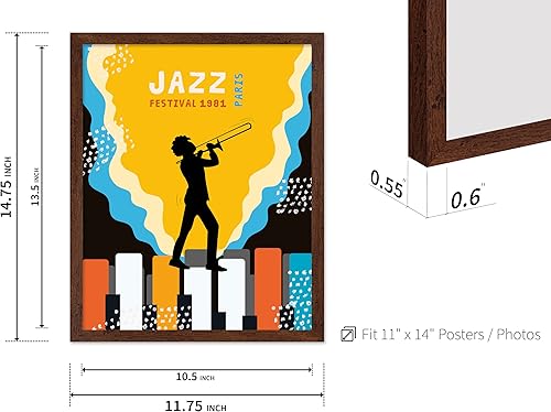 Vista 409 de Poster Master Póster de jazz vintage, impresión retro del festival de jazz de París, arte musical, regalo ideal para hombres, mujeres, músicos