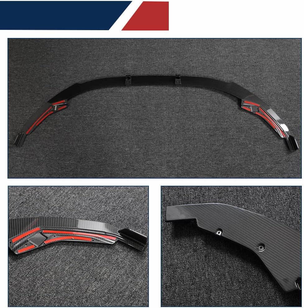 Dry Carbon Fiber Front Bumper Lip for Audi S3 8Y Sedan 4-Door 2021-2022 Front Chin Spoiler Front Lip Spoiler Factory Outlet