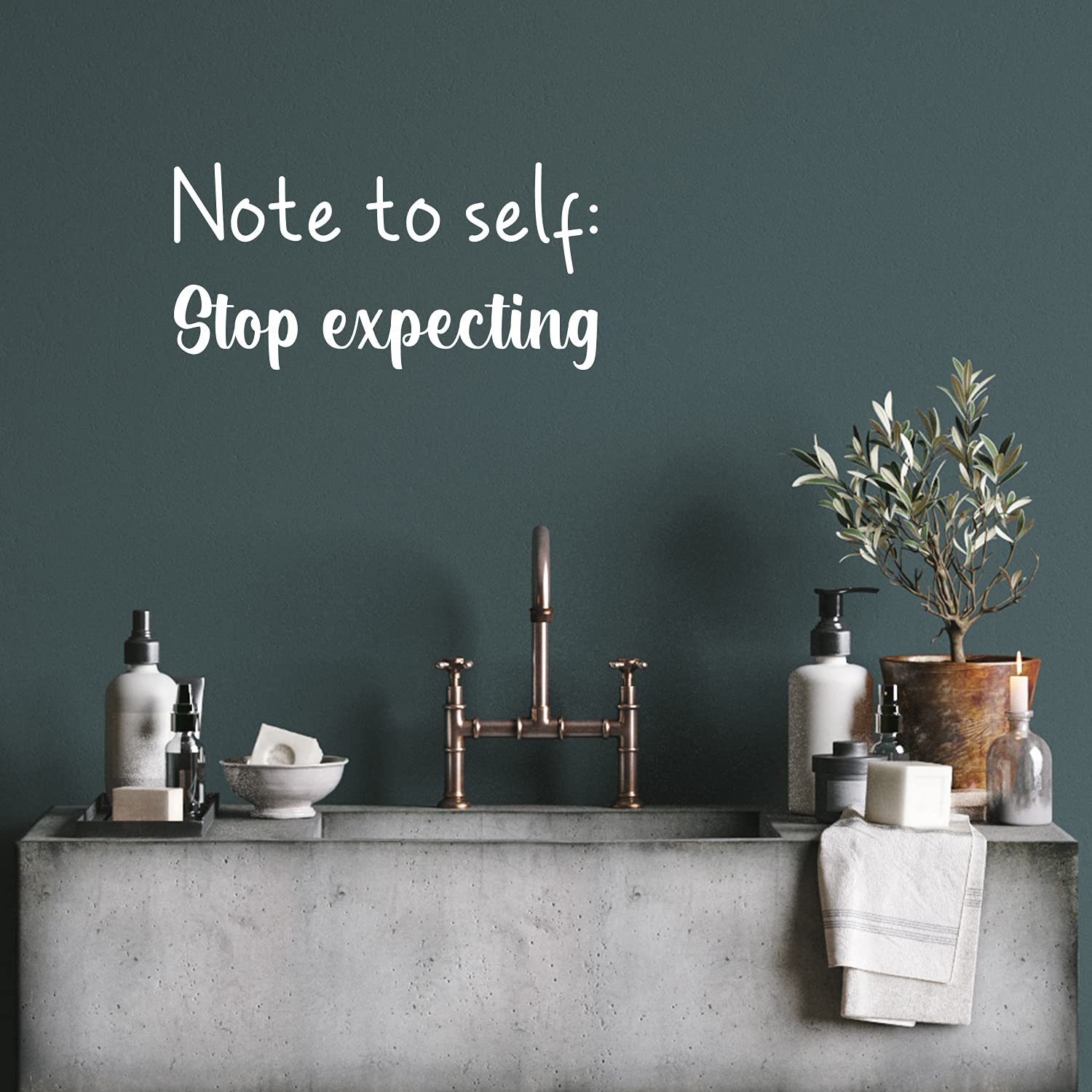 Note To Self Stop Expecting Expectations Lead To Disappointment. Focus