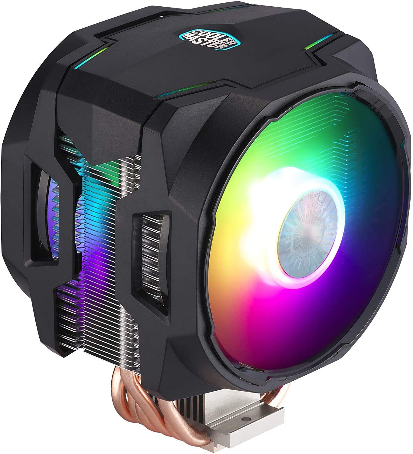 Cooler Master MasterAir MA610P ARGB CPU Air Cooler - with Dual SickleFlow 120mm ARGB Fan, 6 CDC Heat