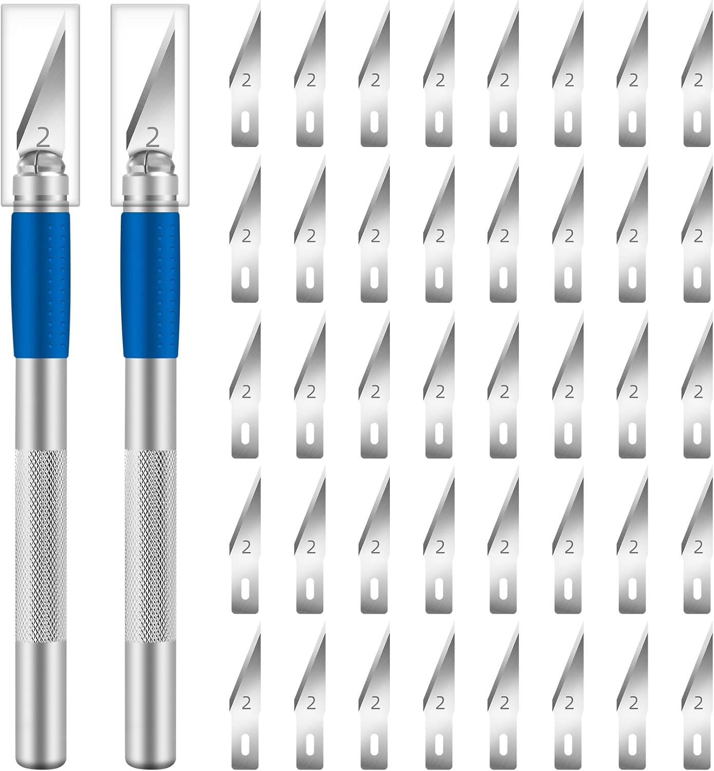 Amazon.co.jp Exacto ナイフキット 42パック ホビーナイフ 精密カッター シリコンクラフトナイフ 2 Exacto