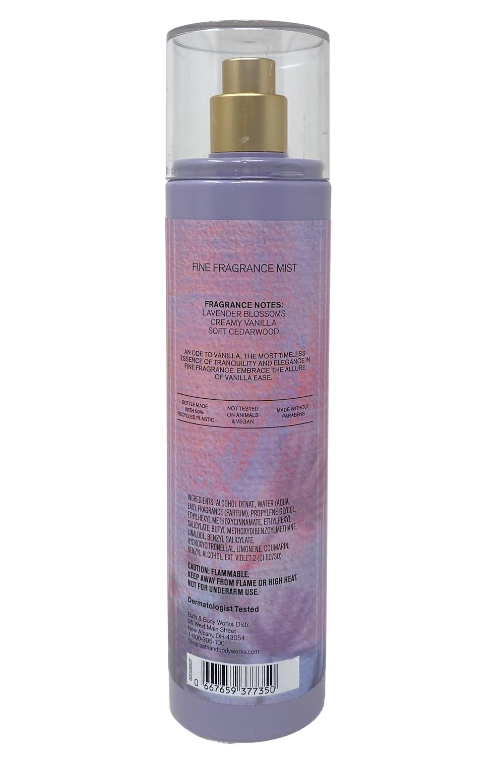 Bath & Body Works Vanilla Ease Trio Gift Set - Body Cream, Fragrance Mist and Body Wash - with a Lavender Dreams Bar Soap - Full Size - Image 5