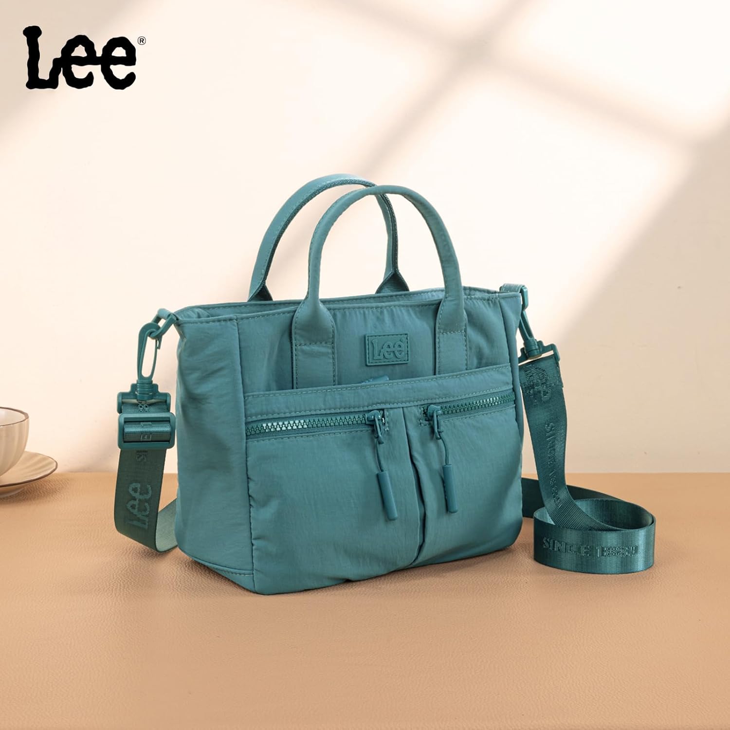 Montana West x Lee Mini Crossbody Bag for Women Nylon Tote Bag with Multiple Pockets - Image 3