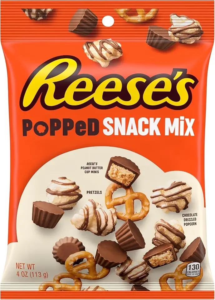 Reese's Popped Milk Chocolate Peanut Butter Snack Mix 113g