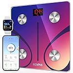 RENPHO Smart Scale for Body Weight, Digital Bathroom Scale BMI Weighing Bluetooth Body Fat Scale, Body Composition Monitor Health Analyzer with Smartphone App