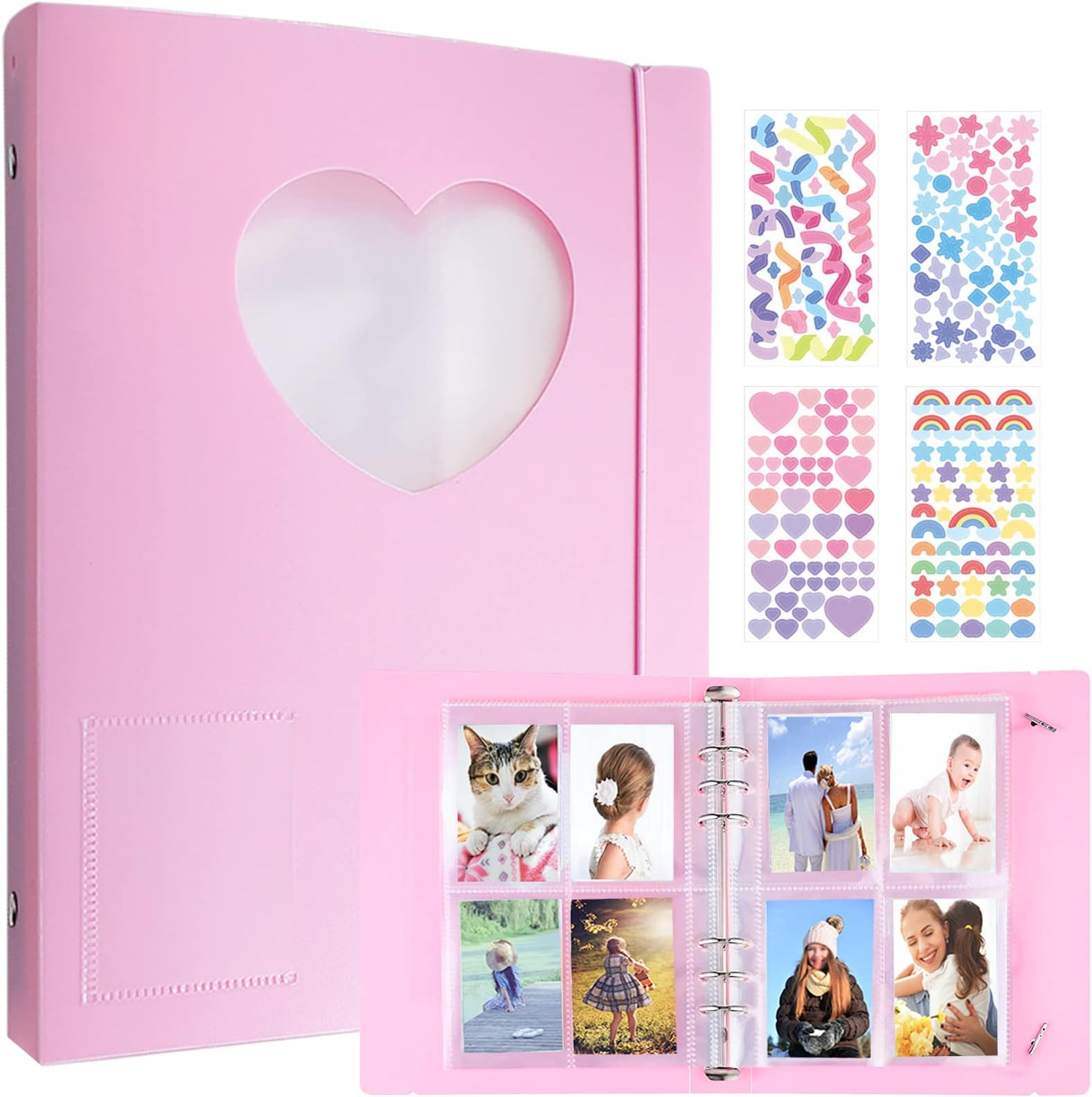 Haowul A5 Classeur en Peluche Album Photos 10 Pages Kpop Photocard Binder Holder Livre Mini Album Photo Kpop Photocard Binder pour Collection De Photos Haowul A5 Classeur en Peluche Album Photos 10 Pages Kpop Photocard Binder Holder Livre Mini Album Photo Kpop Photocard Binder pour Collection De Photos