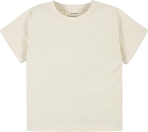 Miniatura 2 de Gerber Paquete de 5 camisetas unisex de manga corta para bebé, 5.64 ozm