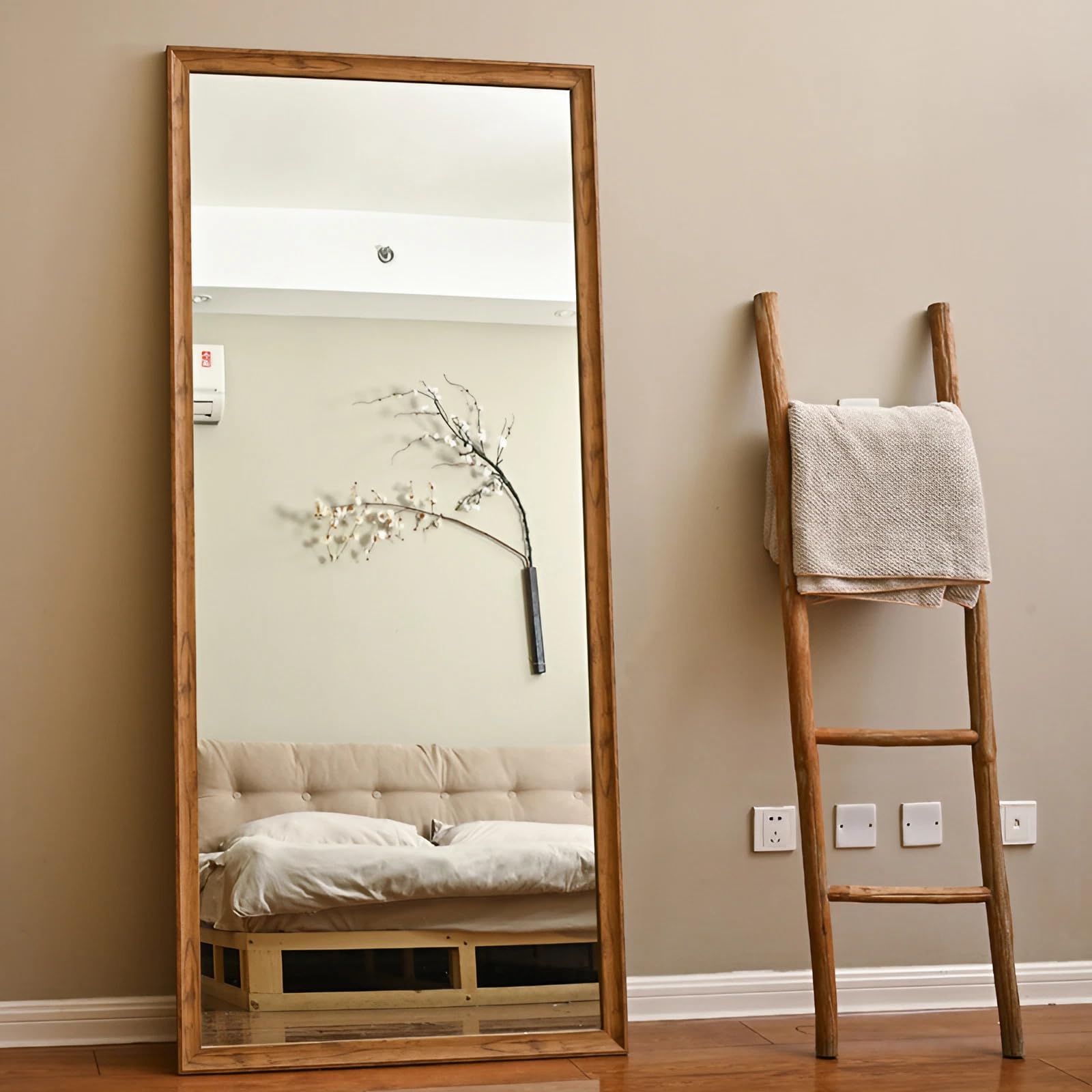 Amazon.co.jp: MUTUKI Full Body Mirror, Standing Mirror, Full Body 