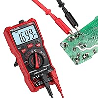 Vista 5 de Proster Multímetro digital de 6000 cuentas - TRMS Rango automático multiprobador, detector NCV Voltaje CA/CC Corriente Temperatura Multímetro