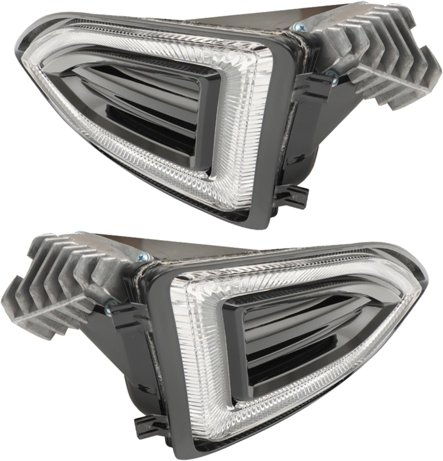 WFLNHB Left & Right DRL Parking Light Fog Driving Lamps Repalcement for Edge 2015-2018 Fog Lights FT4Z13200G FT4Z13200H